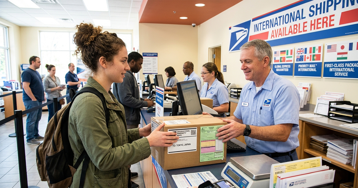 Bưu điện có gửi hàng đi nước ngoài với 5 dịch vụ: EMS, UPS, VNQuickPost, PUD TNT, bưu kiện thủy bộ. Giá cước, thời gian, ưu nhược điểm và so sánh với dịch vụ tư nhân. Tư vấn miễn phí: 0332594511!
